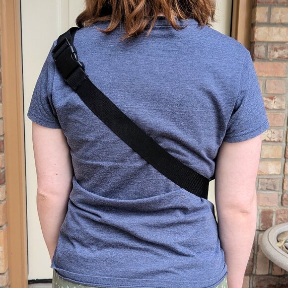 Black Amelia Waist Pack: Ellington - Picture 8 of 12